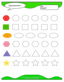 Çizgi Çalışma Sayfaları